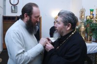 27-Великая вечерня в день Рождества Христова в Андреевском кафедральном соборе
