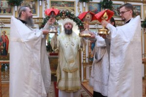 В столице Рудного Алтая молитвенно встретили великий праздник Рождества Христова