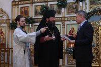 10-В столице Рудного Алтая молитвенно встретили великий праздник Рождества Христова
