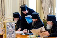 5-Управляющий Усть-Каменогорской и Семипалатинской епархией принял участие в заседании Синода Митрополичьего округа Русской Православной Церкви в Республике Казахстан