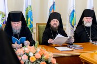 6-Управляющий Усть-Каменогорской и Семипалатинской епархией принял участие в заседании Синода Митрополичьего округа Русской Православной Церкви в Республике Казахстан