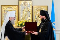 8-Управляющий Усть-Каменогорской и Семипалатинской епархией принял участие в заседании Синода Митрополичьего округа Русской Православной Церкви в Республике Казахстан