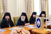 10-Управляющий Усть-Каменогорской и Семипалатинской епархией принял участие в заседании Синода Митрополичьего округа Русской Православной Церкви в Республике Казахстан