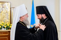 13-Управляющий Усть-Каменогорской и Семипалатинской епархией принял участие в заседании Синода Митрополичьего округа Русской Православной Церкви в Республике Казахстан