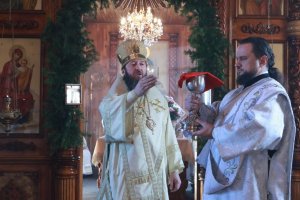 Служение епископа Амфилохия в день Собора Пресвятой Богородицы