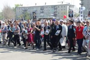 Епископ Амфилохий принял участие в праздничных мероприятиях, посвященных Дню Победы