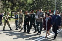 8-Епископ Амфилохий принял участие в праздничных мероприятиях, посвященных Дню Победы