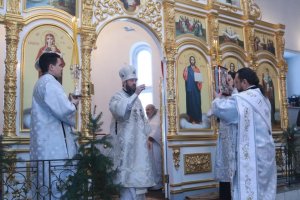 Архипастырский визит в Свято-Зиновьевский храм