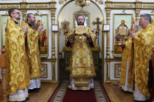 Служение епископа Амфилохия в Неделю сыропустную