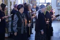 4-Начало чтения Великого покаянного канона в главном храме Рудного Алтая
