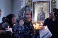 14-Начало чтения Великого покаянного канона в главном храме Рудного Алтая
