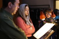 15-Начало чтения Великого покаянного канона в главном храме Рудного Алтая