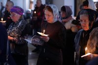 16-Начало чтения Великого покаянного канона в главном храме Рудного Алтая