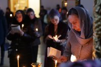 17-Начало чтения Великого покаянного канона в главном храме Рудного Алтая