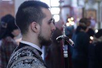14-Чтение второй части Великого покаянного канона в кафедральном соборе