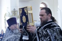 6-Первая Божественная Литургия Преждеосвященных Даров совершена в Андреевском кафедральном соборе