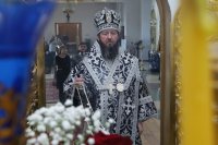 10-Первая Божественная Литургия Преждеосвященных Даров совершена в Андреевском кафедральном соборе
