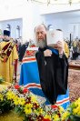 8-День памяти апостола Андрея Первозванного. Митрополит Александр возглавил Литургию в Андреевском кафедральном соборе Усть-Каменогорска.