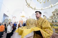 11-День памяти апостола Андрея Первозванного. Митрополит Александр возглавил Литургию в Андреевском кафедральном соборе Усть-Каменогорска.