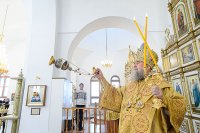 25-День памяти апостола Андрея Первозванного. Митрополит Александр возглавил Литургию в Андреевском кафедральном соборе Усть-Каменогорска.