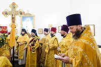 26-День памяти апостола Андрея Первозванного. Митрополит Александр возглавил Литургию в Андреевском кафедральном соборе Усть-Каменогорска.
