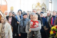 35-День памяти апостола Андрея Первозванного. Митрополит Александр возглавил Литургию в Андреевском кафедральном соборе Усть-Каменогорска.