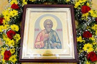 38-День памяти апостола Андрея Первозванного. Митрополит Александр возглавил Литургию в Андреевском кафедральном соборе Усть-Каменогорска.