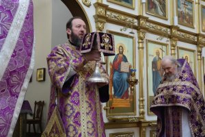 Божественная Литургия в Неделю 5-ю Великого поста