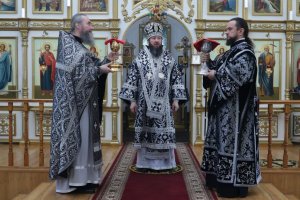 Литургия Преждеосвященных Даров в пятницу первой седмицы Святой Четыредесятницы