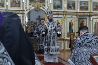 6-Литургия Преждеосвященных Даров в пятницу первой седмицы Святой Четыредесятницы
