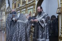 12-Литургия Преждеосвященных Даров в пятницу первой седмицы Святой Четыредесятницы