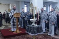 21-Литургия Преждеосвященных Даров в пятницу первой седмицы Святой Четыредесятницы