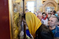 22-Чудотворный Феодоровский образ Царицы Небесной встретила Южная столица Казахстана 