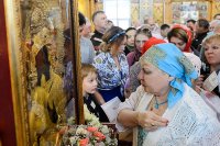 23-Чудотворный Феодоровский образ Царицы Небесной встретила Южная столица Казахстана 