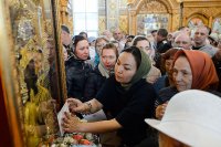 26-Чудотворный Феодоровский образ Царицы Небесной встретила Южная столица Казахстана 