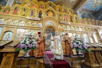 2-Епископ Амфилохий принял участие в торжествах, посвященных 20-летию учреждения Астанайской и Алма-Атинской епархии