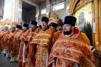 5-Епископ Амфилохий принял участие в торжествах, посвященных 20-летию учреждения Астанайской и Алма-Атинской епархии