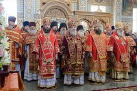 7-Епископ Амфилохий принял участие в торжествах, посвященных 20-летию учреждения Астанайской и Алма-Атинской епархии