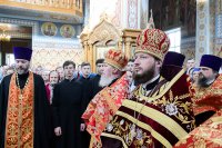 10-Епископ Амфилохий принял участие в торжествах, посвященных 20-летию учреждения Астанайской и Алма-Атинской епархии