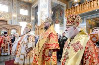 15-Епископ Амфилохий принял участие в торжествах, посвященных 20-летию учреждения Астанайской и Алма-Атинской епархии