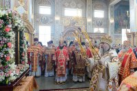 23-Епископ Амфилохий принял участие в торжествах, посвященных 20-летию учреждения Астанайской и Алма-Атинской епархии