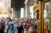 36-Епископ Амфилохий принял участие в торжествах, посвященных 20-летию учреждения Астанайской и Алма-Атинской епархии