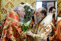 38-Епископ Амфилохий принял участие в торжествах, посвященных 20-летию учреждения Астанайской и Алма-Атинской епархии