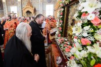 45-Епископ Амфилохий принял участие в торжествах, посвященных 20-летию учреждения Астанайской и Алма-Атинской епархии