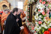 46-Епископ Амфилохий принял участие в торжествах, посвященных 20-летию учреждения Астанайской и Алма-Атинской епархии