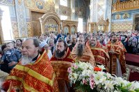 48-Епископ Амфилохий принял участие в торжествах, посвященных 20-летию учреждения Астанайской и Алма-Атинской епархии