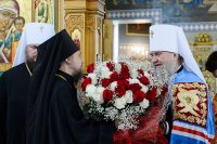 50-Епископ Амфилохий принял участие в торжествах, посвященных 20-летию учреждения Астанайской и Алма-Атинской епархии