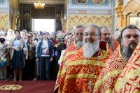 53-Епископ Амфилохий принял участие в торжествах, посвященных 20-летию учреждения Астанайской и Алма-Атинской епархии