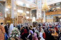 55-Епископ Амфилохий принял участие в торжествах, посвященных 20-летию учреждения Астанайской и Алма-Атинской епархии