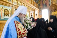 56-Епископ Амфилохий принял участие в торжествах, посвященных 20-летию учреждения Астанайской и Алма-Атинской епархии